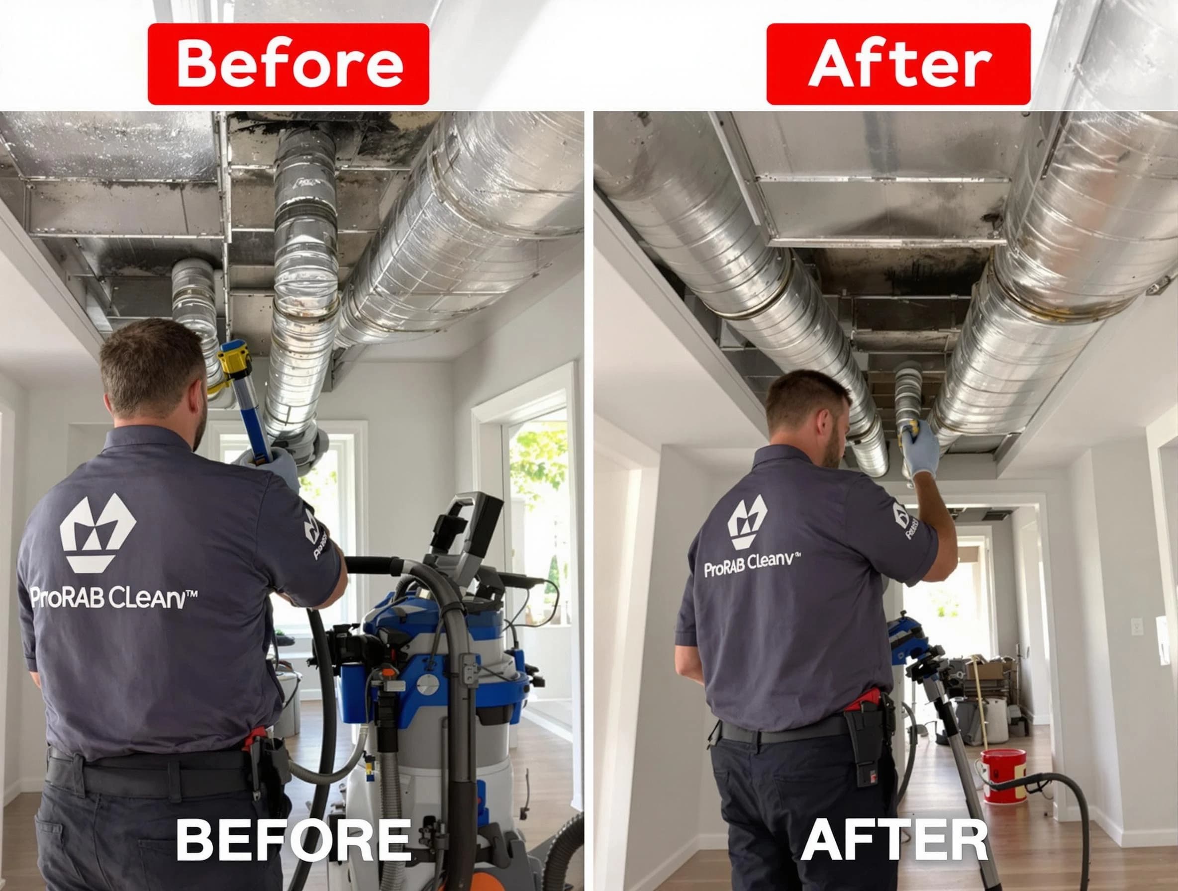 Lilburn Air Duct Cleaning expert performing thorough residential duct cleaning in a Lilburn home