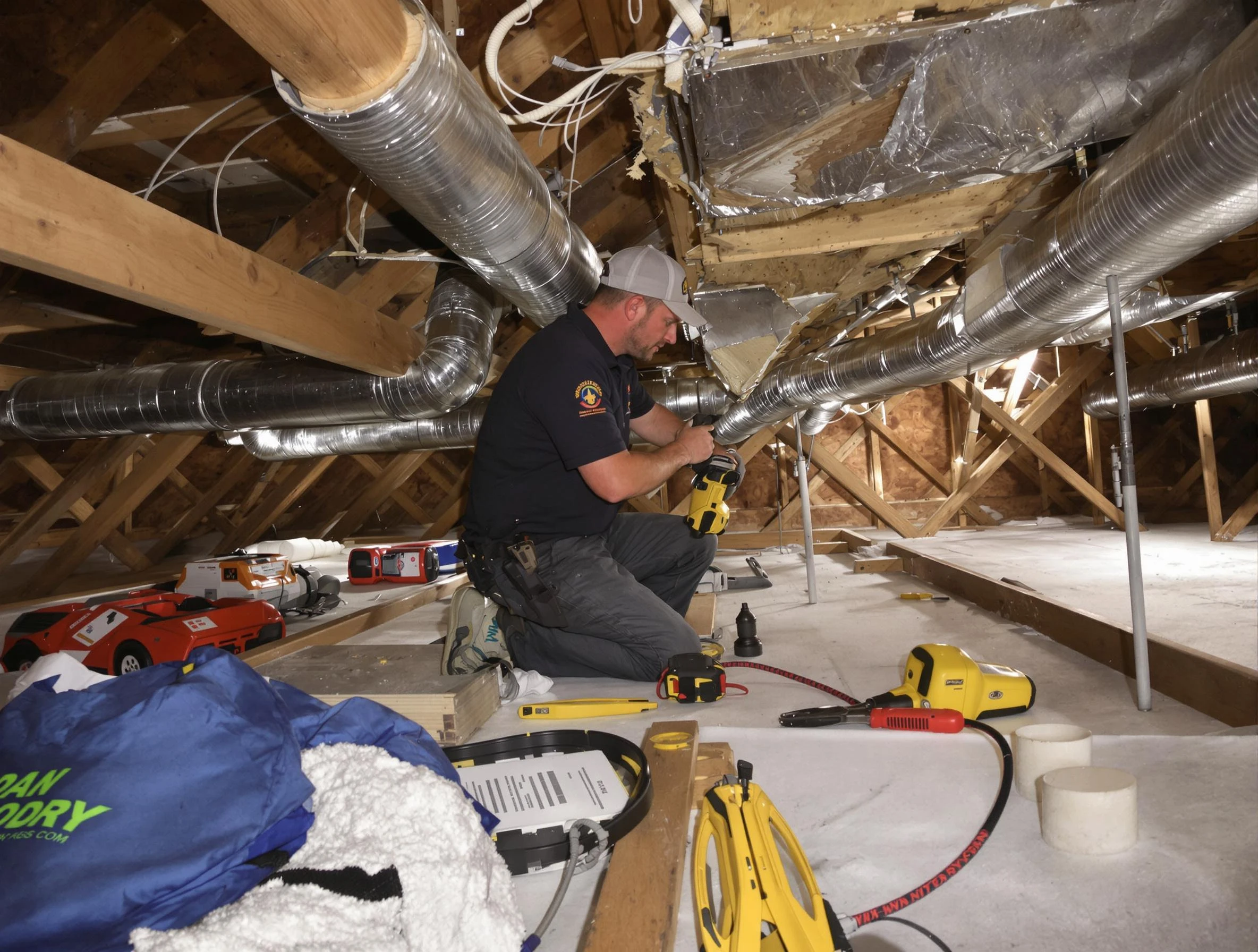 Professional air duct repair by Lilburn Air Duct Cleaning in Lilburn