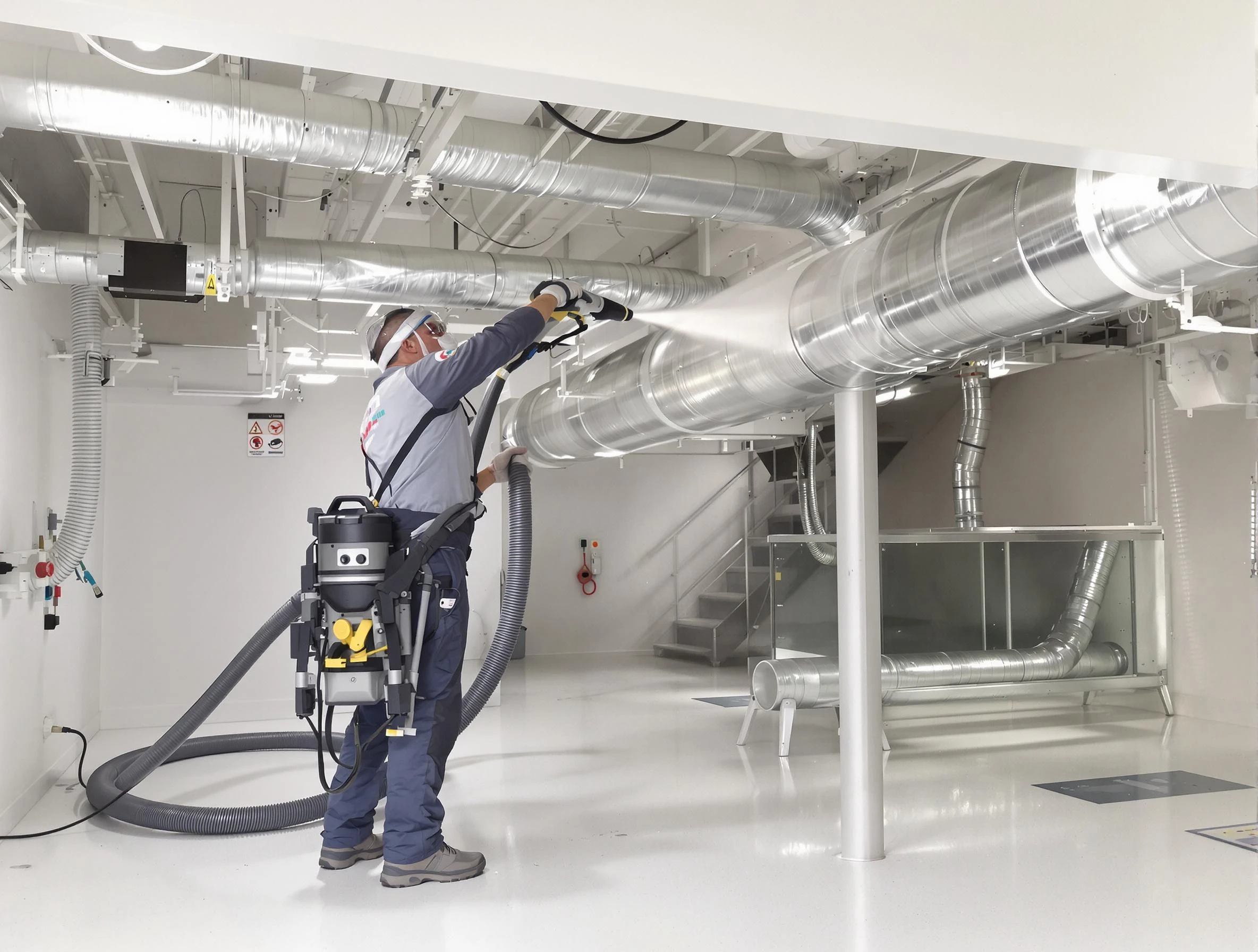 Professional central duct cleaning by Lilburn Air Duct Cleaning in Lilburn