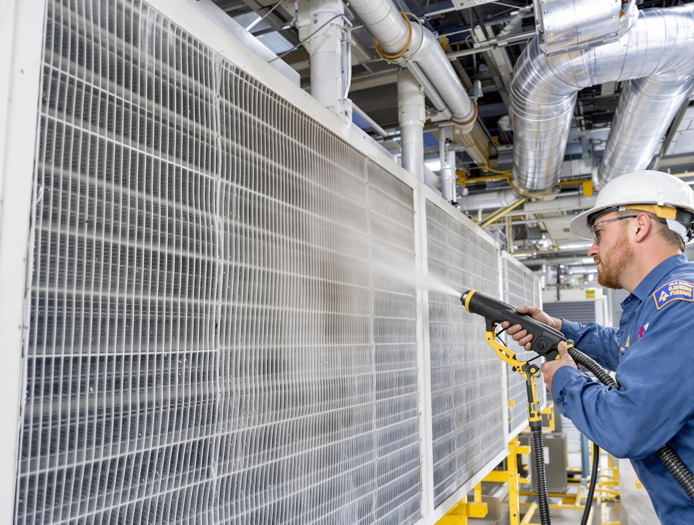 Professional commercial coil cleaning by Lilburn Air Duct Cleaning in Lilburn