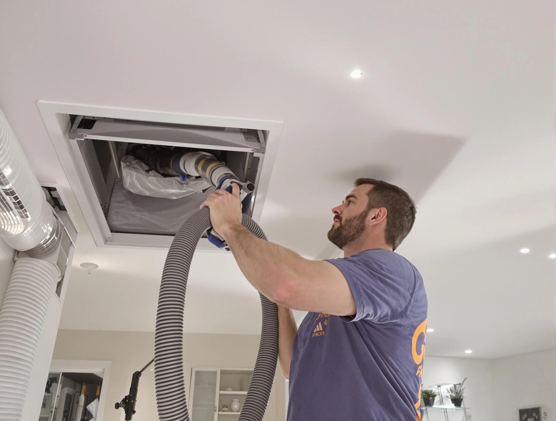 Precision indoor duct cleaning by Lilburn Air Duct Cleaning in Lilburn