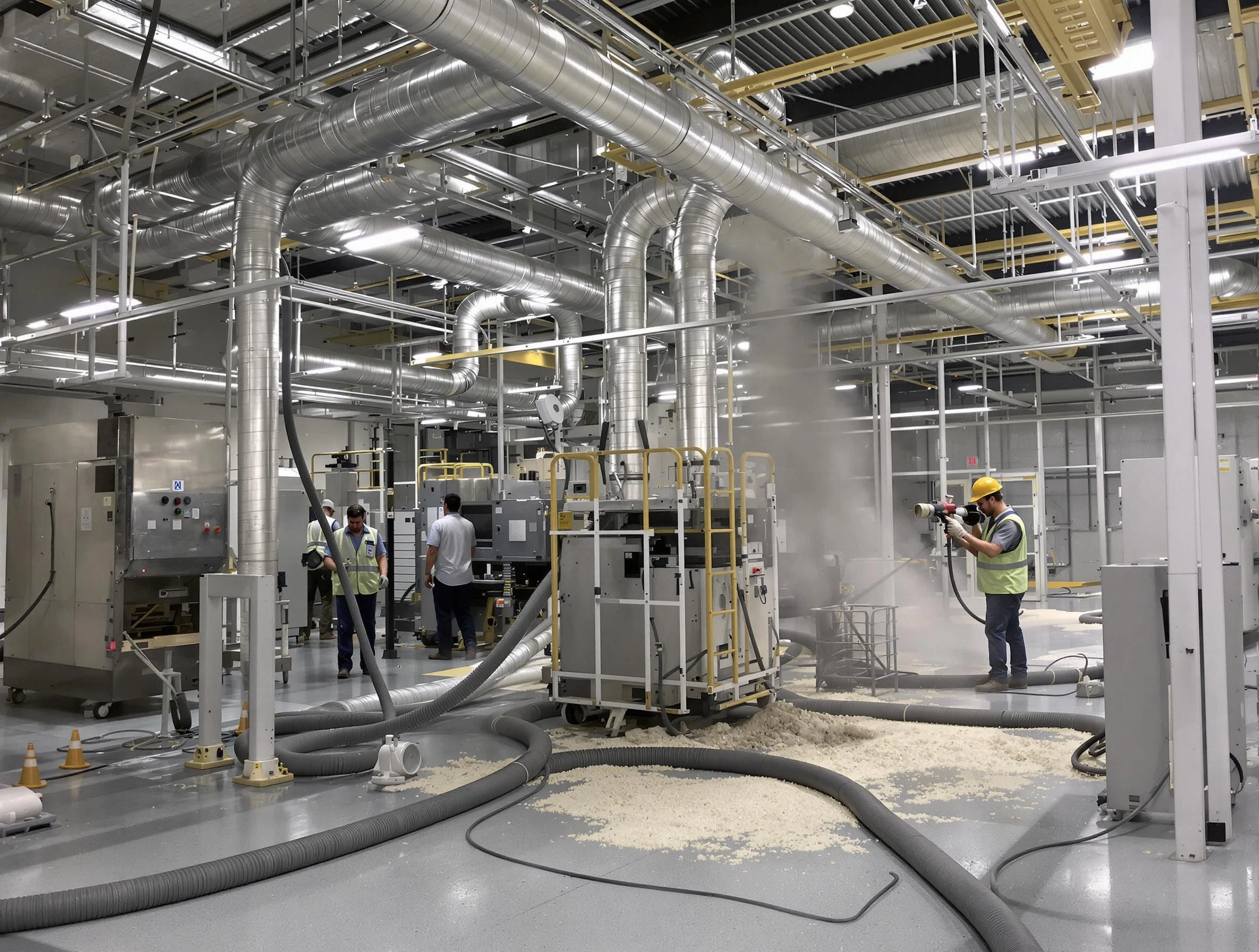 Heavy-duty industrial duct cleaning by Lilburn Air Duct Cleaning in Lilburn